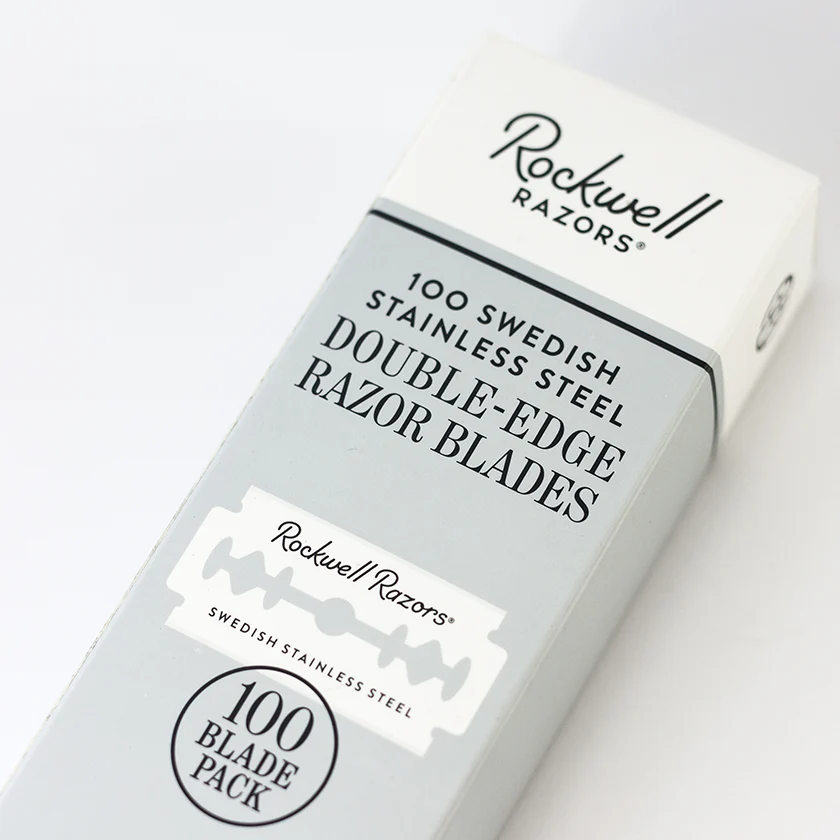 100 Safety Razor Blades with a Blade Disposal Tin (~2-3 Years of Daily Shaving) - Image 4