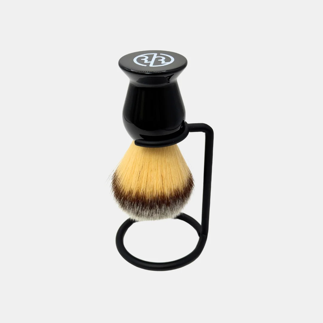 Wooden Shave Bowl with 4 Soaps & Shave Brush (2 Years of Shaving Supplies) - Image 4
