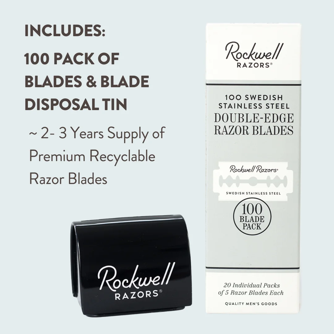 Rockwell 6S Black Stainless Steel All-In-One Shave Kit - Image 6