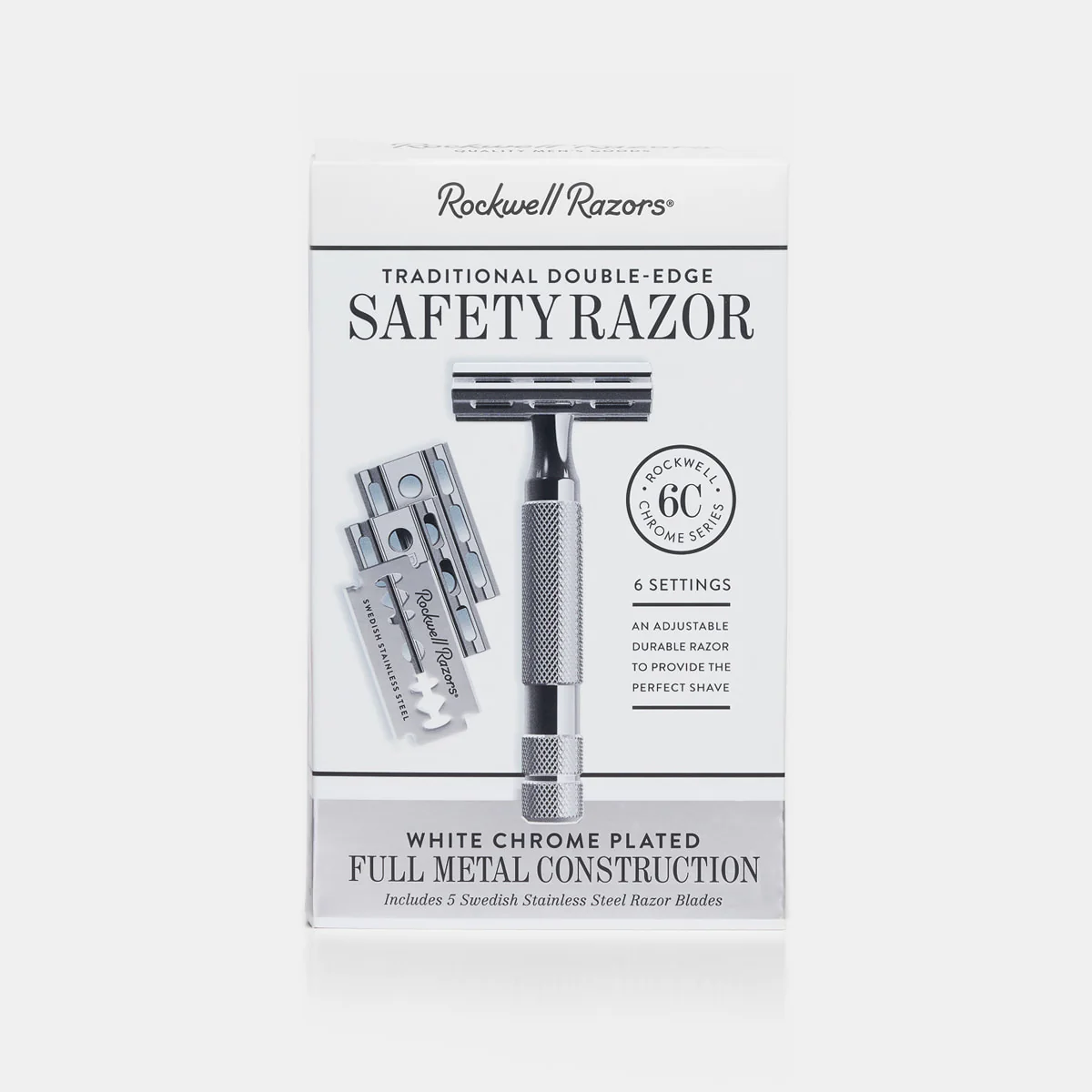 Rockwell 6C - Double Edge Safety Razor (Surkus) - Image 3