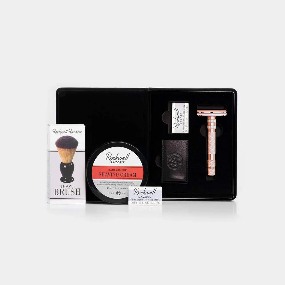 Rockwell T2 With Shave Cream and Synthetic Shave Brush - Image 4