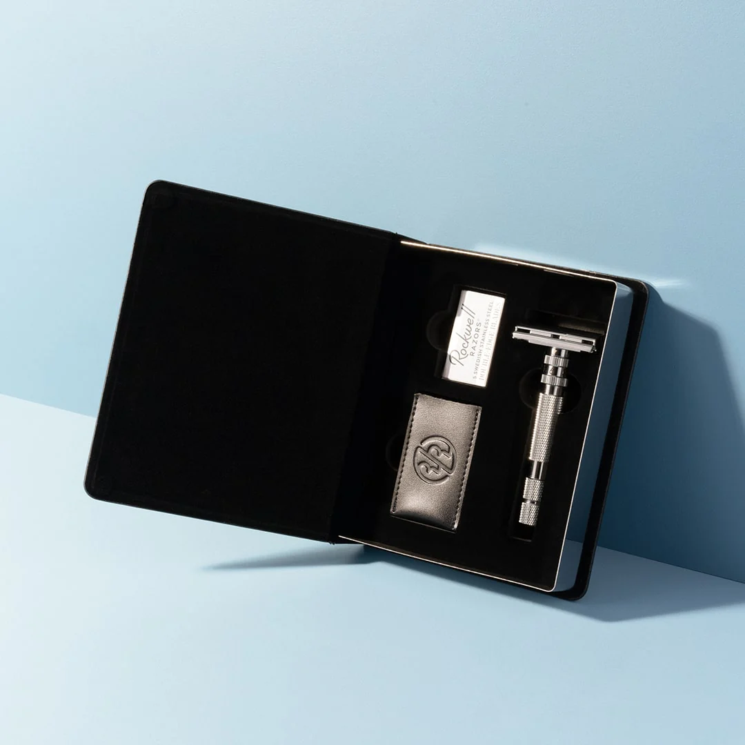 Rockwell T2 With Shave Cream and Synthetic Shave Brush - Image 8
